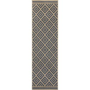 Modro-béžový venkovní koberec běhoun 230x66 cm Moretti - Flair Rugs