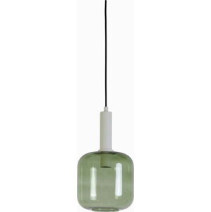 Zelené stropní svítidlo se skleněným stínidlem ø 21 cm Lekar – Light & Living