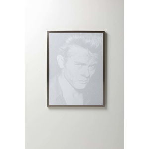Obraz v rámu Kare Design Idol Pixel James, 104 x 79 cm