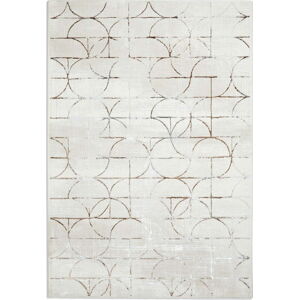 Béžový/ve stříbrné barvě koberec 230x160 cm Creation - Think Rugs