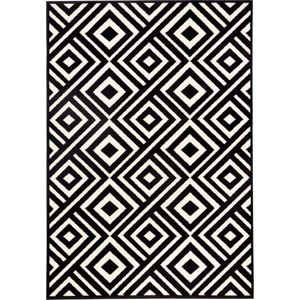 Černobílý koberec Zala Living Art, 200 x 290 cm