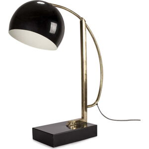 Černá stolní lampa HF Living Antique