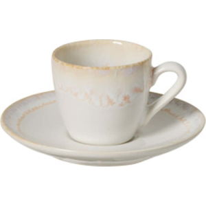 Bílý kameninový šálek na kávu Casafina Taormina, 100 ml
