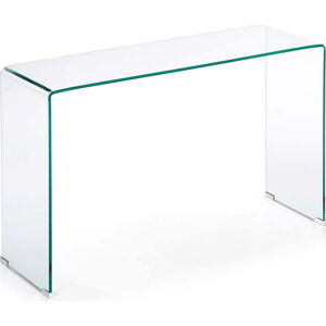 Skleněný konzolový stolek 40x125 cm Burano – Kave Home