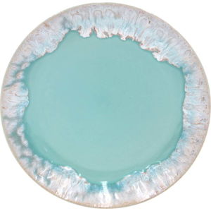Tyrkysový kameninový dezertní talíř Casafina Taormina, ⌀ 17 cm
