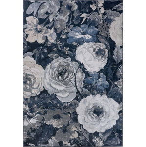 Tmavě modrý koberec Mint Rugs Peony, 80 x 150 cm