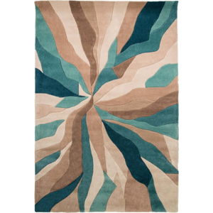 Tyrkysový koberec Flair Rugs Splinter, 120 x 170 cm