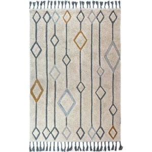 Béžový ručně tkaný koberec Flair Rugs Solitaire Beau, 200 x 290 cm
