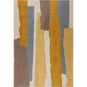 Šedo-žlutý koberec Flair Rugs Escala, 120 x 170 cm