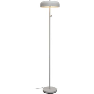 Šedá stojací lampa s kovovým stínidlem (výška 145,5 cm) Porto – it's about RoMi