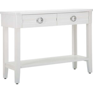 Bílý konzolový stolek z jedlového dřeva 40x110 cm Shine – Mauro Ferretti