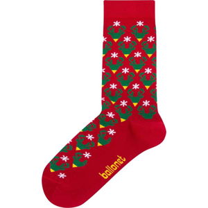 Ponožky v dárkovém balení Ballonet Socks Season's Greetings Socks Card with Caribou, velikost 41 - 46