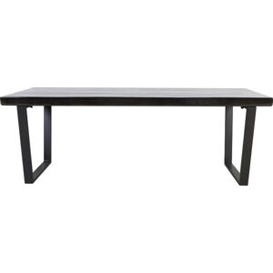 Černý jídelní stůl 100x220 cm Mayen – Light & Living