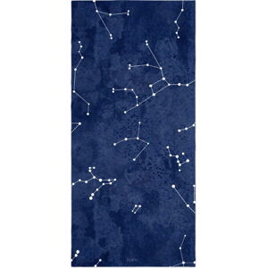 Tmavě modrá osuška 70x150 cm Cosmos – Blanc