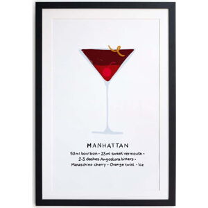 Zarámovaný plakát Really Nice Things Manhattan, 40 x 50 cm