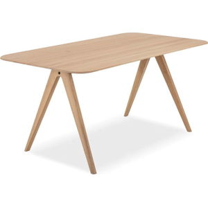 Jídelní stůl z dubového dřeva Gazzda Ava, 90 x 160 cm