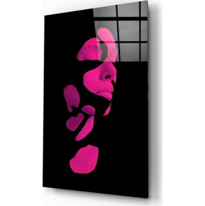 Skleněný obraz Insigne Fragmented Pink
