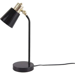 Černá stolní lampa Leitmotiv Classic