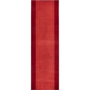 Koberec Basic, 80x300 cm, červený