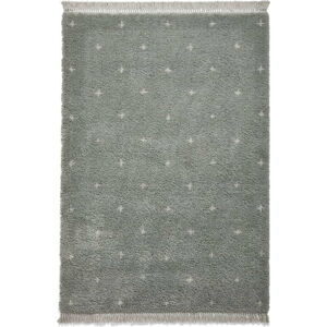 Šedý koberec Think Rugs Boho Dots, 160 x 220 cm