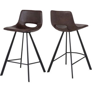 Černá barová židle Canett Coronas, výška 87 cm