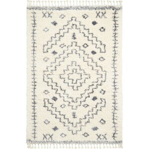 Krémově bílý koberec Think Rugs Aspen Geo, 160 x 220 cm