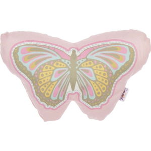 Dětský polštářek s příměsí bavlny Apolena Pillow Toy Butterfly, 30 x 18 cm