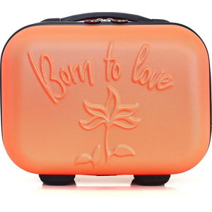 Oranžový kosmetický kufřík LPB Julianna, 10,3 l