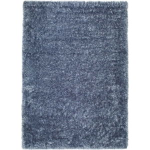 Modrý koberec Universal Aloe Liso, 80 x 150 cm