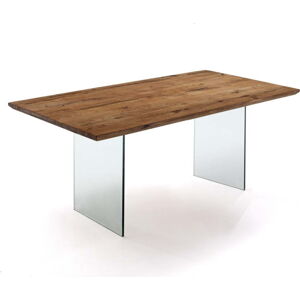 Jídelní stůl s deskou v dubovém dekoru 180x90 cm Float – Tomasucci