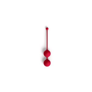Červené designové venušiny kuličky Whoop.de.doo Light, 41 g