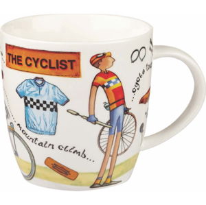 Hrnek z porcelánu Churchill China At Your Leisure The Cyclist, 400 ml