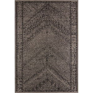 Hnědo-černý venkovní koberec Bougari Mardin, 140 x 200 cm