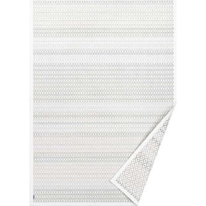Bílý vzorovaný oboustranný koberec Narma Tsirgu, 250 x 80 cm