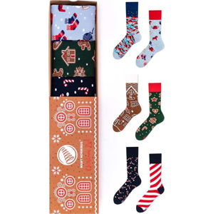 Sada 3 párů ponožek Many Mornings Christmas, vel. 39–42