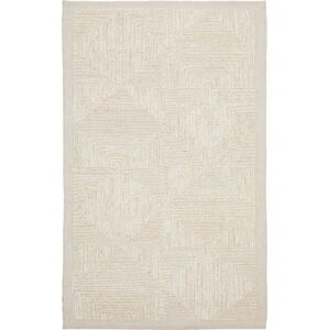 Krémový ručně tkaný jutový koberec 160x230 cm Sicali – Kave Home