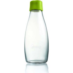 Zelená skleněná lahev ReTap, 500 ml