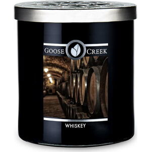 Pánská vonná svíčka v dóze Goose Creek Whiskey, 60 hodin hoření