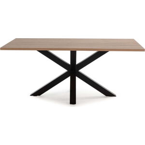 Jídelní stůl s deskou v dubovém dekoru 100x180 cm Comba – Marckeric