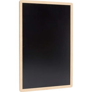 Černá nástěnná popisovací tabule Hübsch Blackboard, 60 x 90 cm