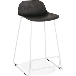 Černá barová židle Kokoon Slade Mini, výška sedu 66 cm