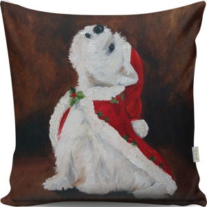 Polštář Christmas Dog, 43 x 43 cm