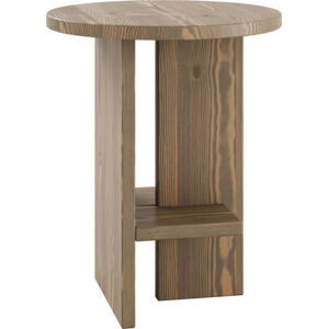 Hnědý kulatý konferenční stolek Rondure – Karup Design