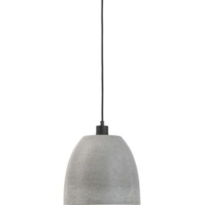 Černo-šedé závěsné svítidlo s betonovým stínidlem ø 28 cm Malaga – it's about RoMi