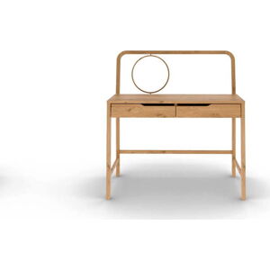 Toaletní stolek z dubového dřeva 57x110 cm Twig – The Beds