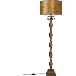Stojací lampa ve zlaté barvě Piña - Dutchbone