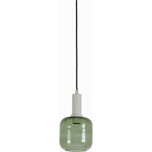 Zelené stropní svítidlo se skleněným stínidlem ø 16 cm Lekar – Light & Living