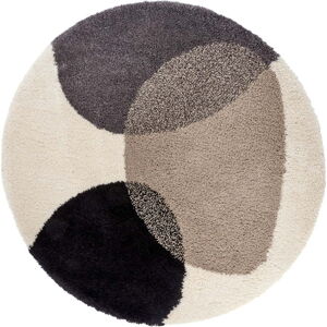 Béžový kulatý koberec ø 120 cm Arti – Hanse Home