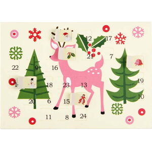 Vánoční karta v designu adventního kalendáře – Rex London