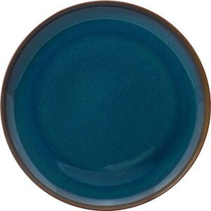 Tmavě modrý porcelánový talíř Villeroy & Boch Like Crafted, ø 26 cm